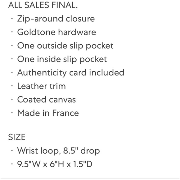 Authentic Damier Wristlet - Picture 7 of 8